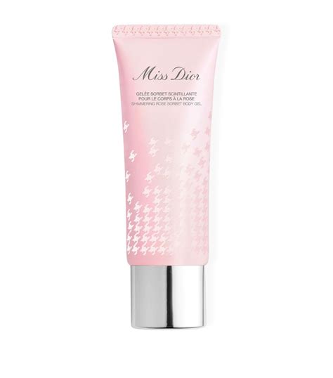 miss dior gelee sorbet|The Miss Dior Shimmering Rose Sorbet Body Gel.